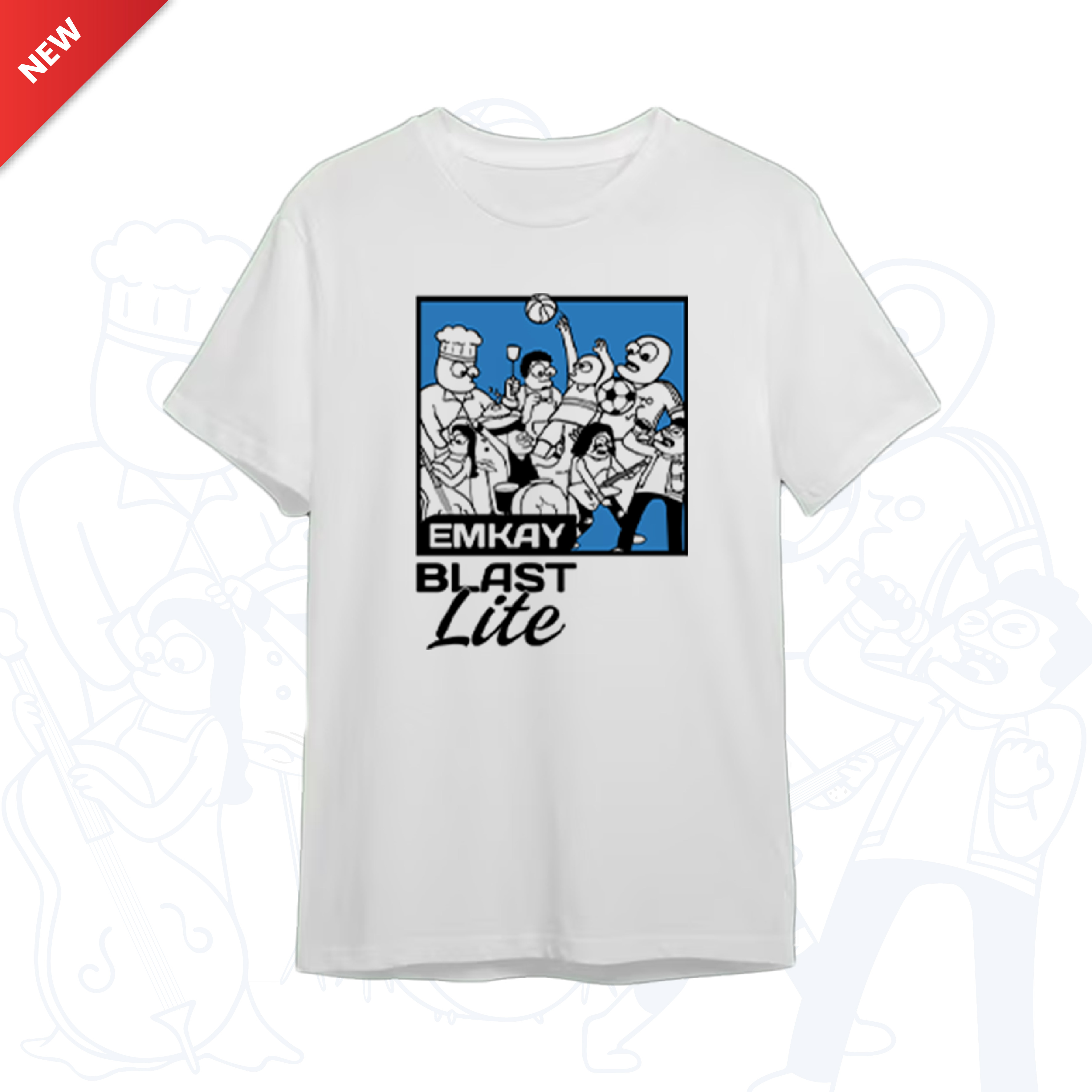 T Shirt Emkay Blast Lite X Popo (L)