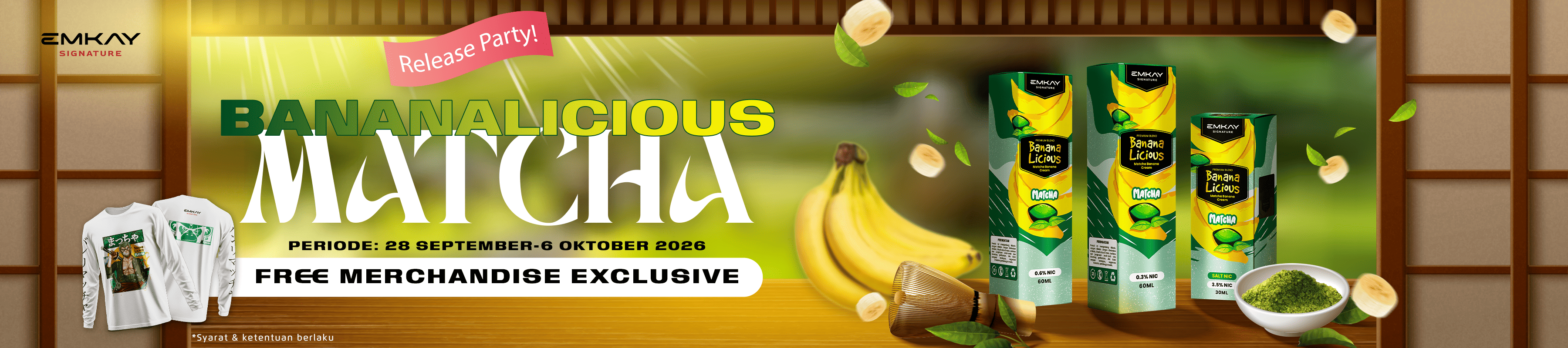 LAUNCHING BANLI MATCHA