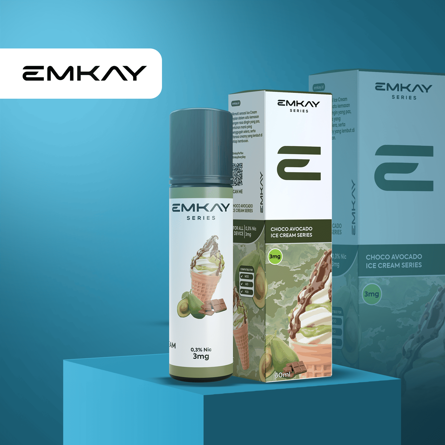 Emkay Choco Avocado Ice Cream Freebase