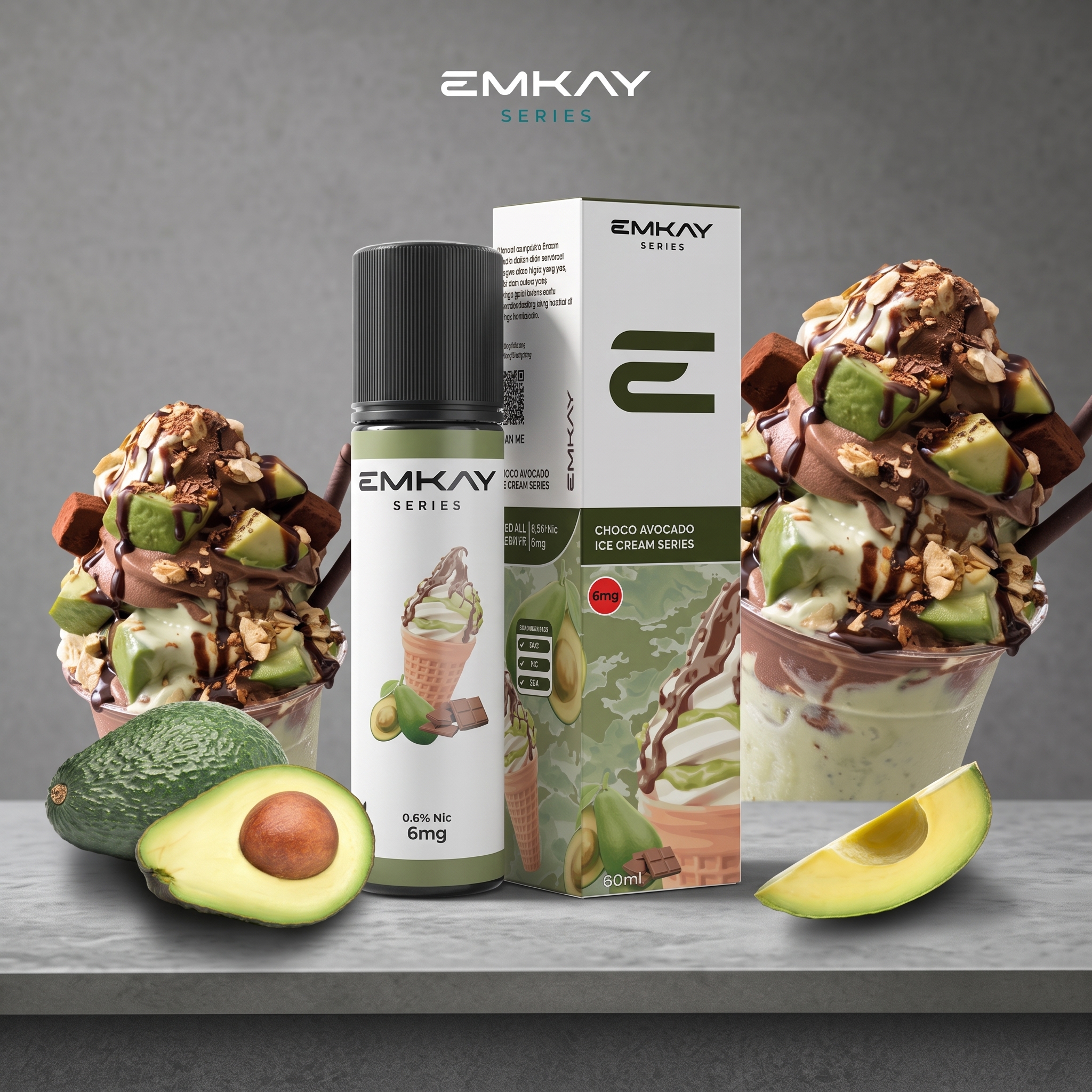 Emkay Choco Avocado Ice Cream Freebase