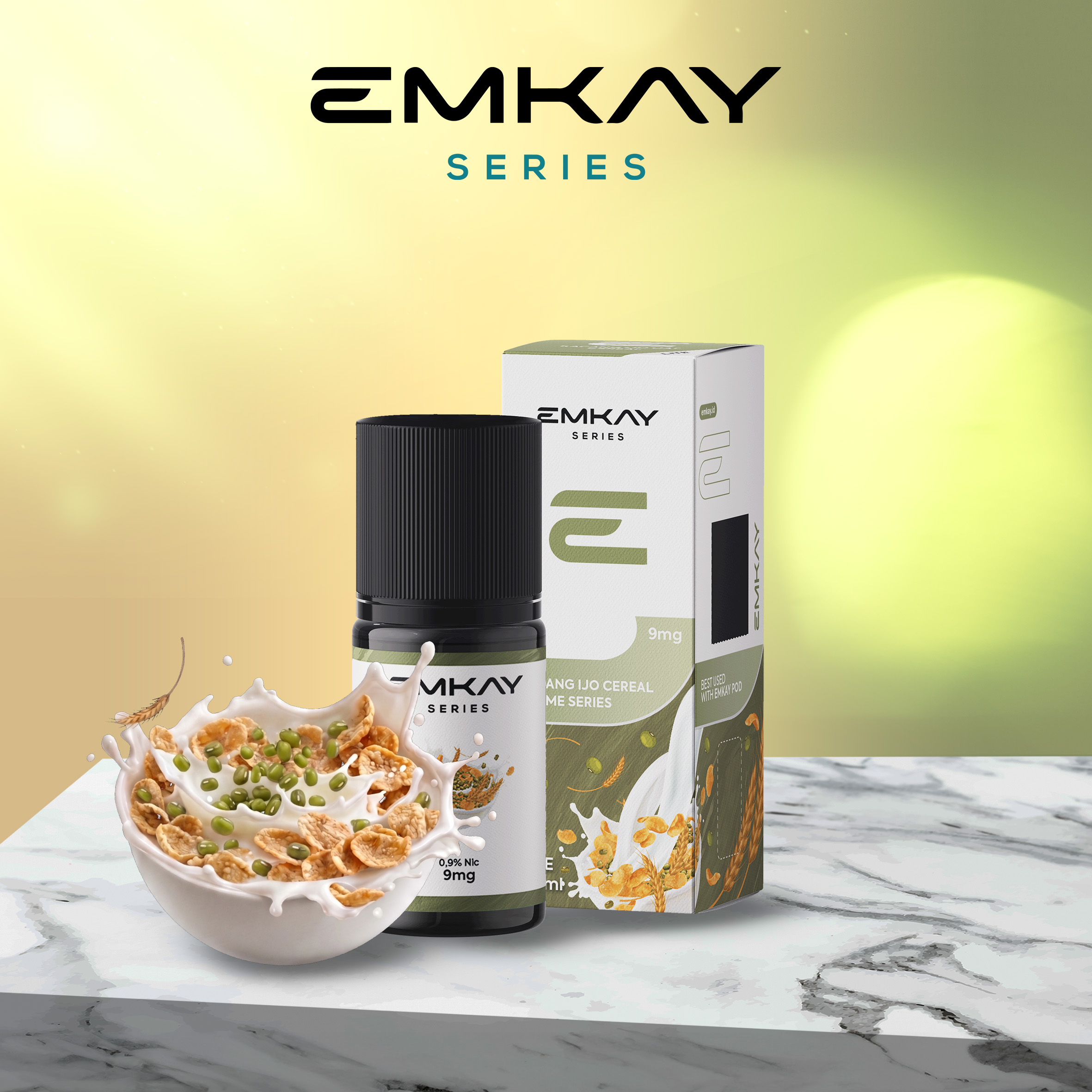 Emkay Creme Kacang Ijo Oat Cereal Lite
