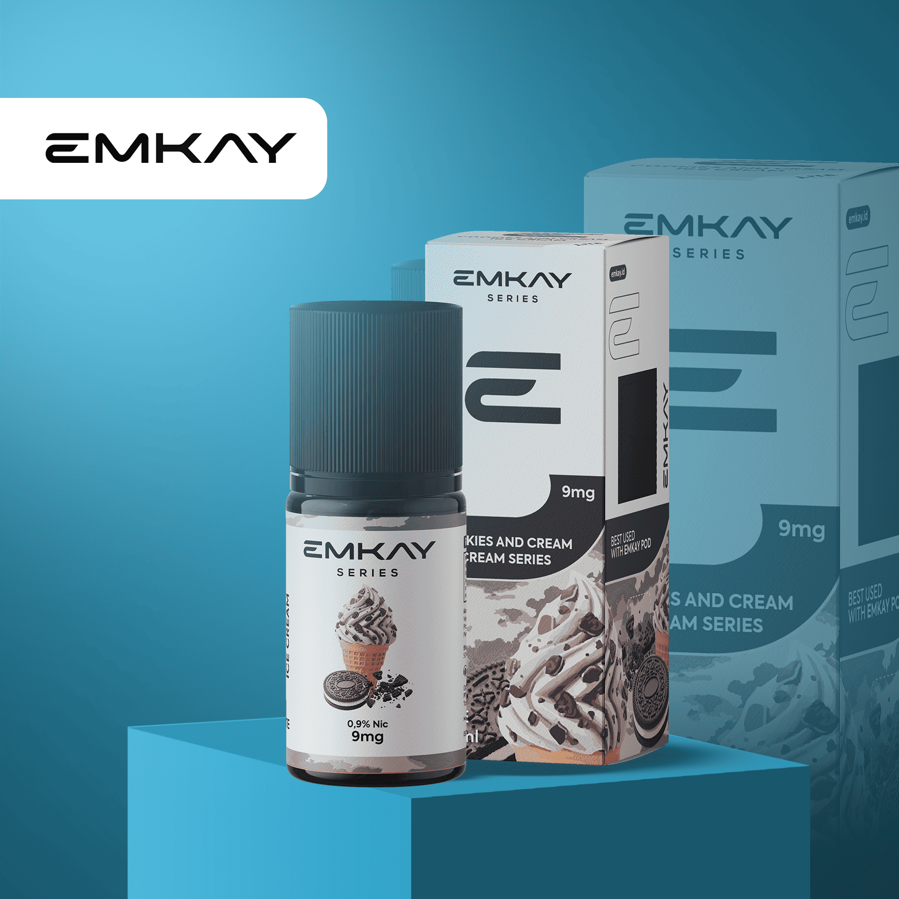 Emkay Ice Cream Cookies & Cream Lite