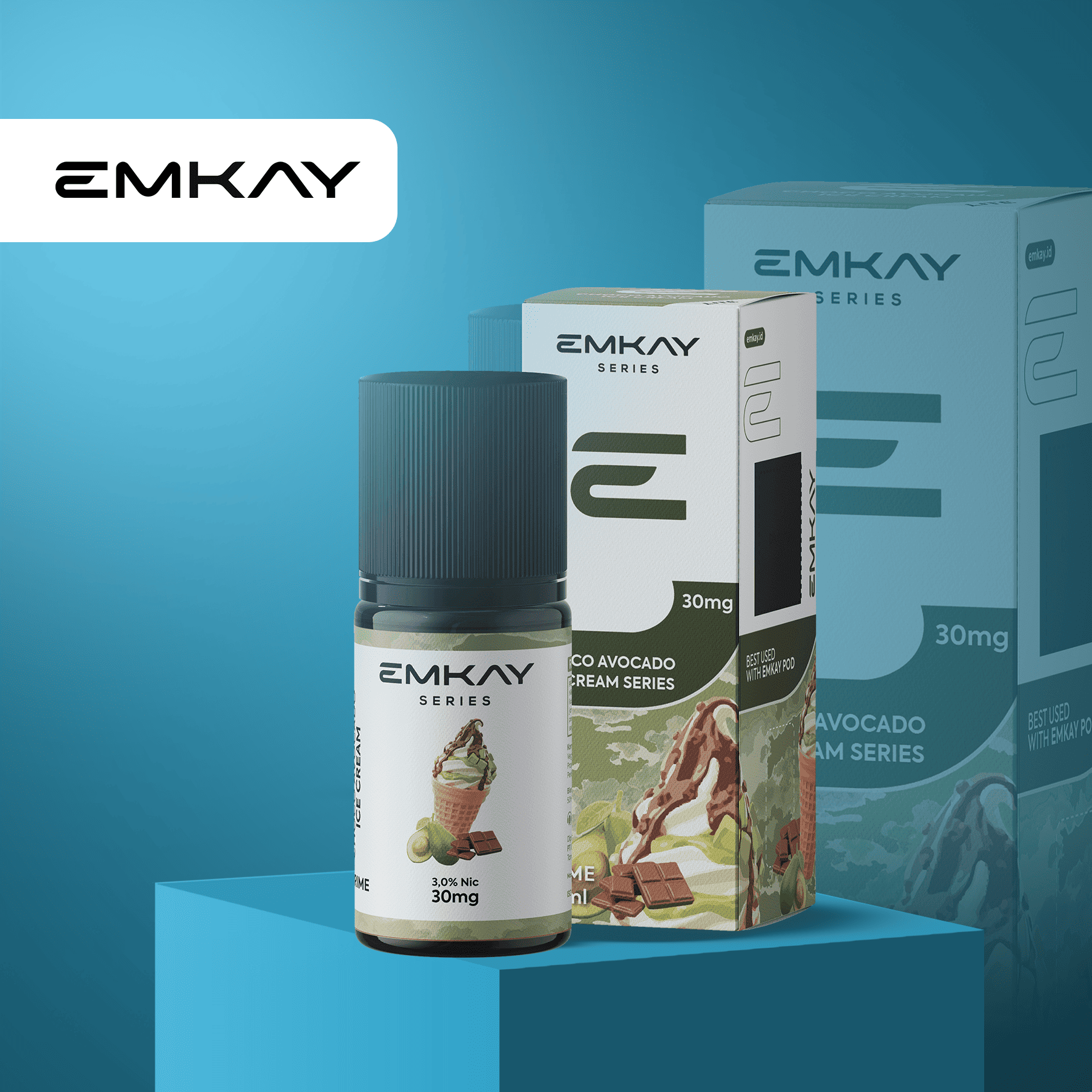 Emkay Choco Avocado Ice Cream Prime